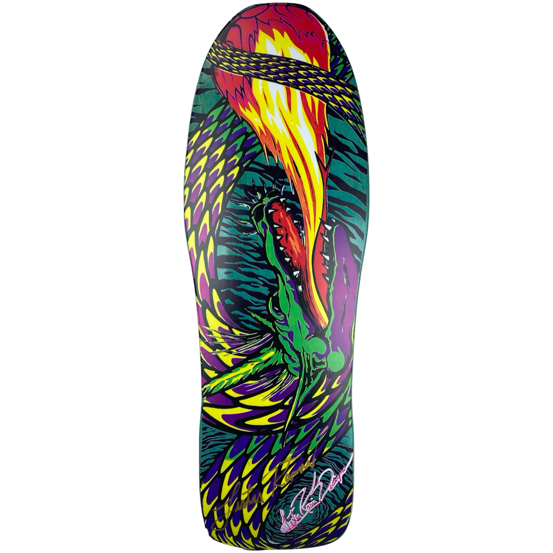 Tracker Deck Lester Kasai Fireball Signed- 10.625