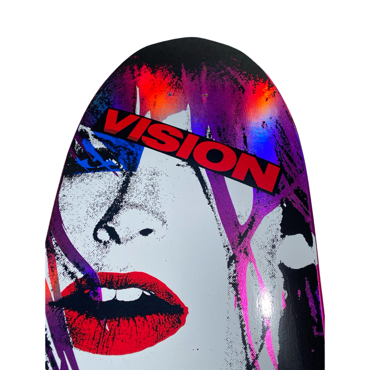 Vision Aggressor 2 Limited Pink Foil color way Deck - 10.25