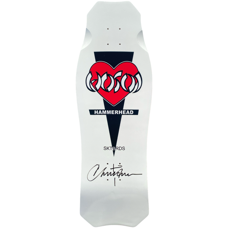 Hosoi Heart Logo Limited Deck Signed– 10.5