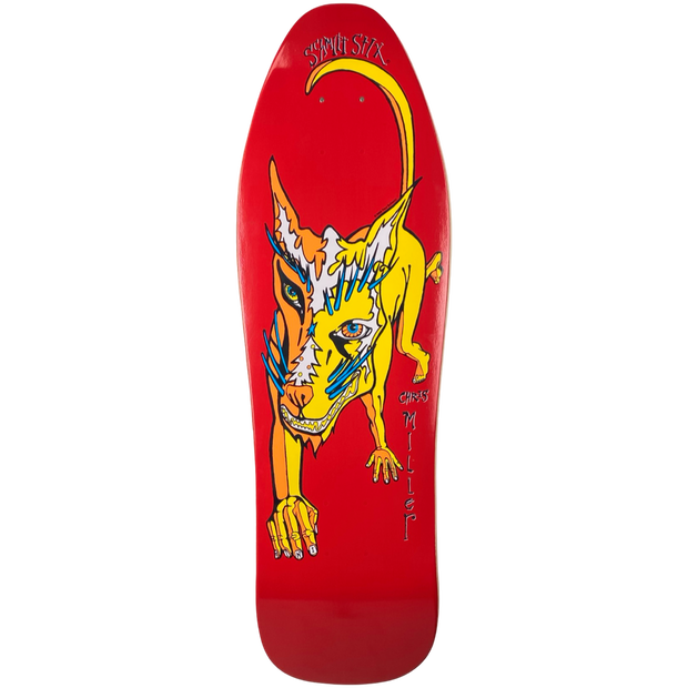 80's ヴィンテージ スティクス（Styx）カーニバル・グラス・ミラー Schmitt Stix Chris Miller Mini Deck- 9.125