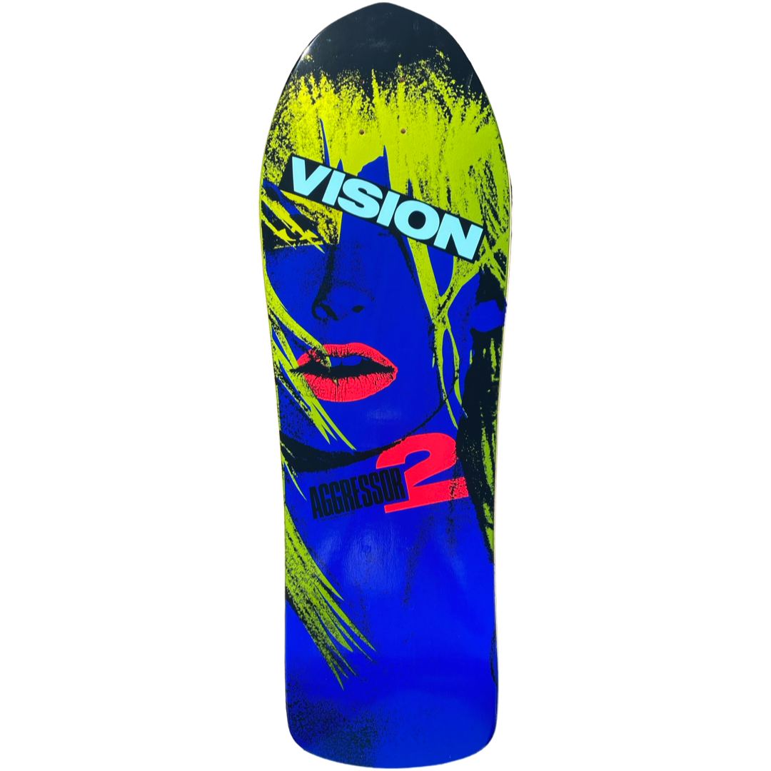Vision Aggressor 2 Limited Green Color Way Deck - 10.25
