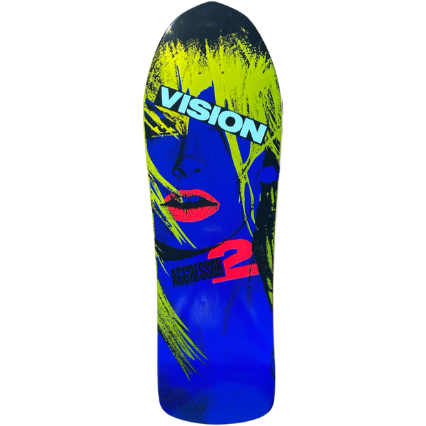 Vision Aggressor 2 Limited Green Color Way Deck - 10.25