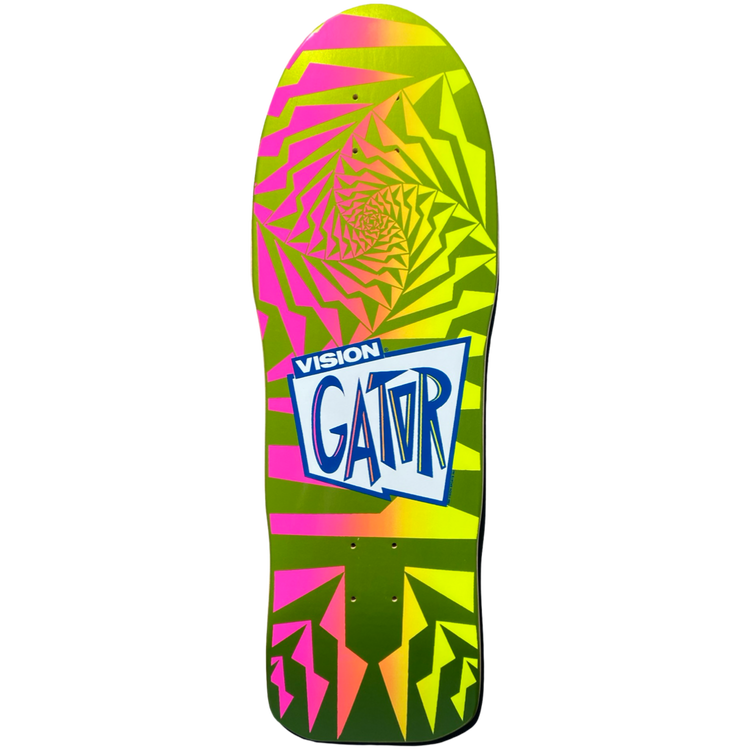 Vision Gator II Limited Green Color Way Deck - 10.25