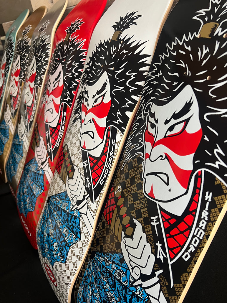 Hosoi Skateboards- Lonny Hiramoto Samurai Deck 9