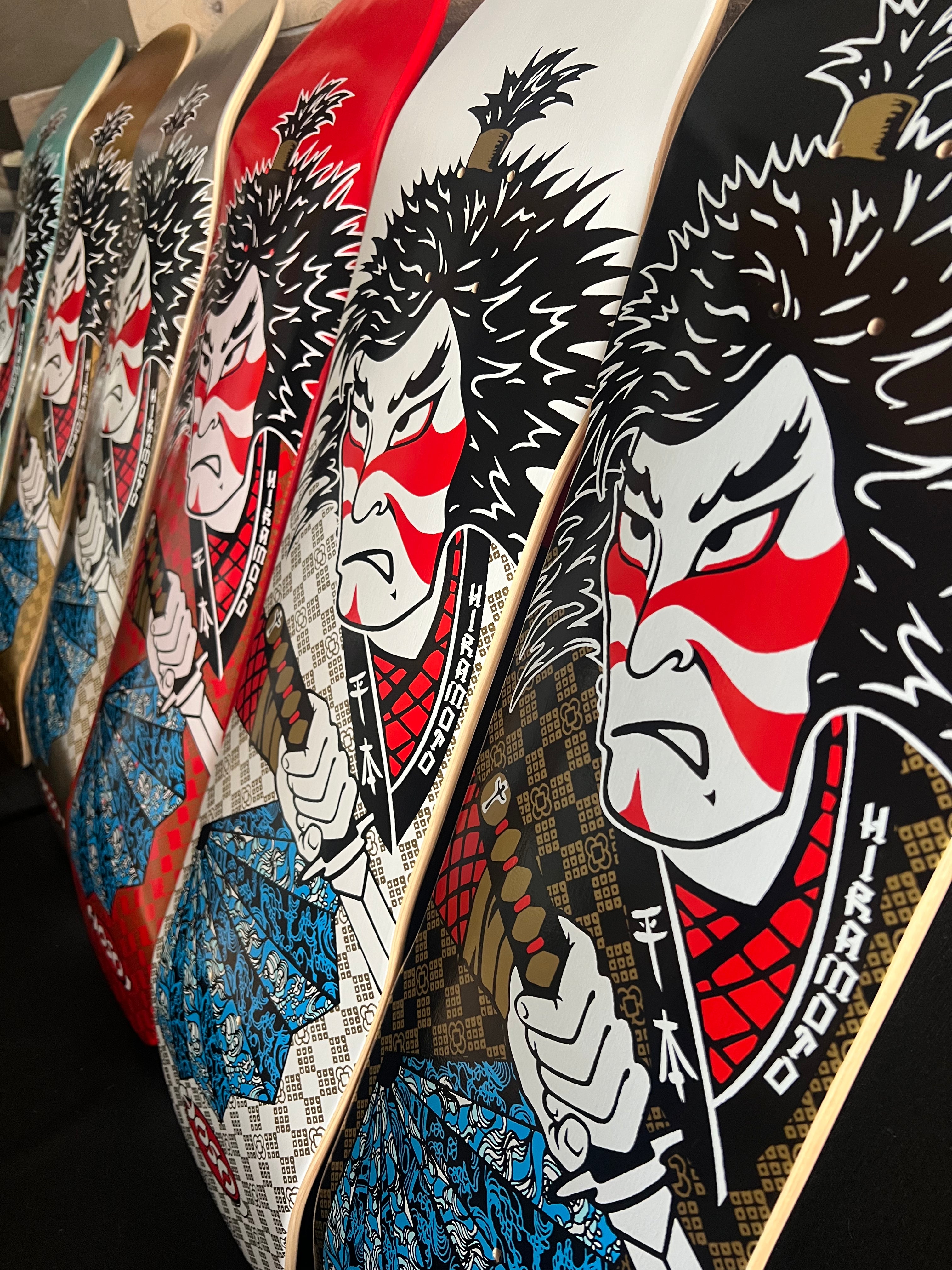 Hosoi Skateboards- Lonny Hiramoto Samurai Deck 9