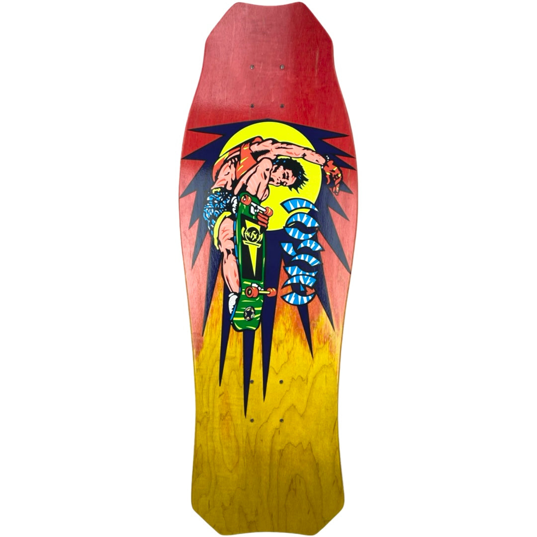 Hosoi Rocket Air Limited Two Tone Red/Yellow Stain Deck– 10.25
