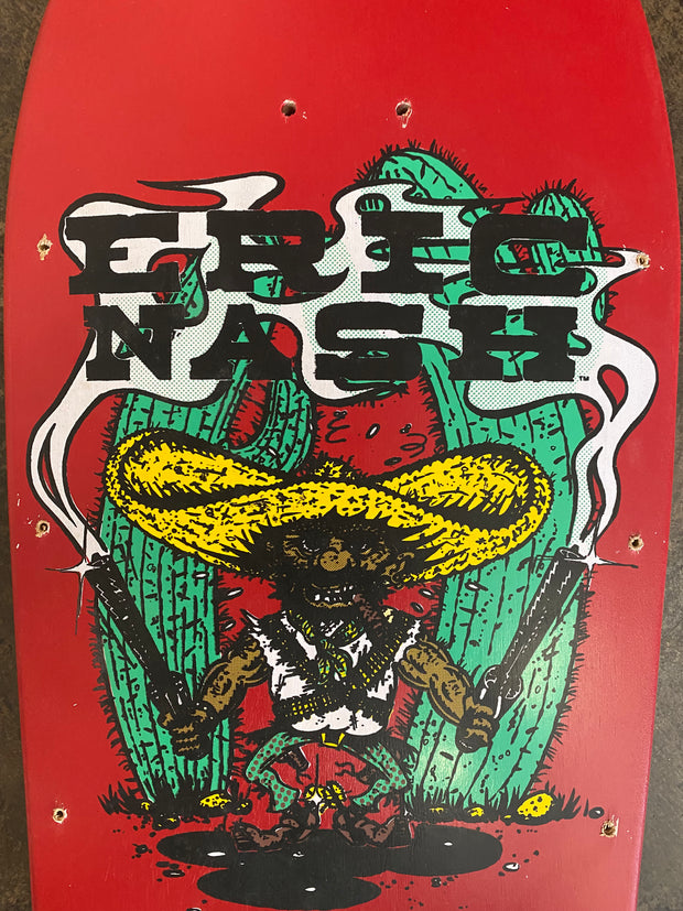Original Sims Eric Nash Bandido Deck - Red - 10