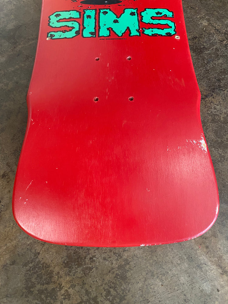 Original Sims Eric Nash Bandido Deck - Red - 10