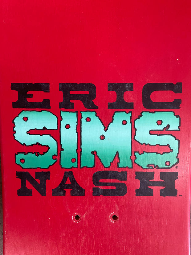 Original Sims Eric Nash Bandido Deck - Red - 10