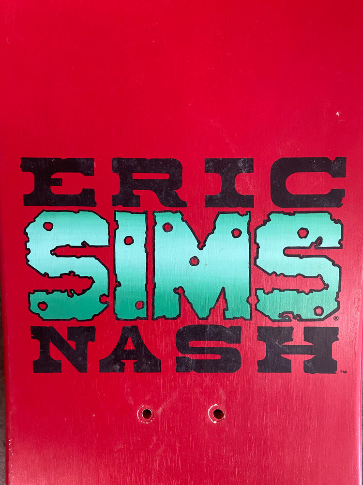 Original Sims Eric Nash Bandido Deck - Red - 10
