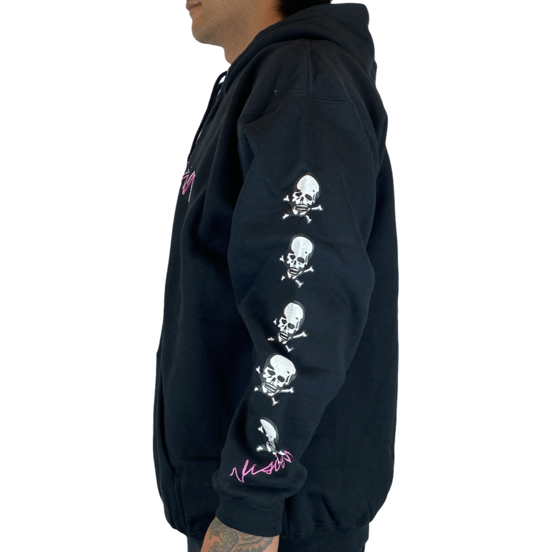 スケートボード VISON STREET WEAR hoodie NOS Vision Streetwear Rocker Hoodie - Black – Select Skate Shop