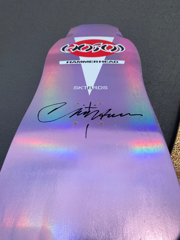 Hosoi O.G. Hammerhead Light Pink Easter Foil Limited Signed Deck