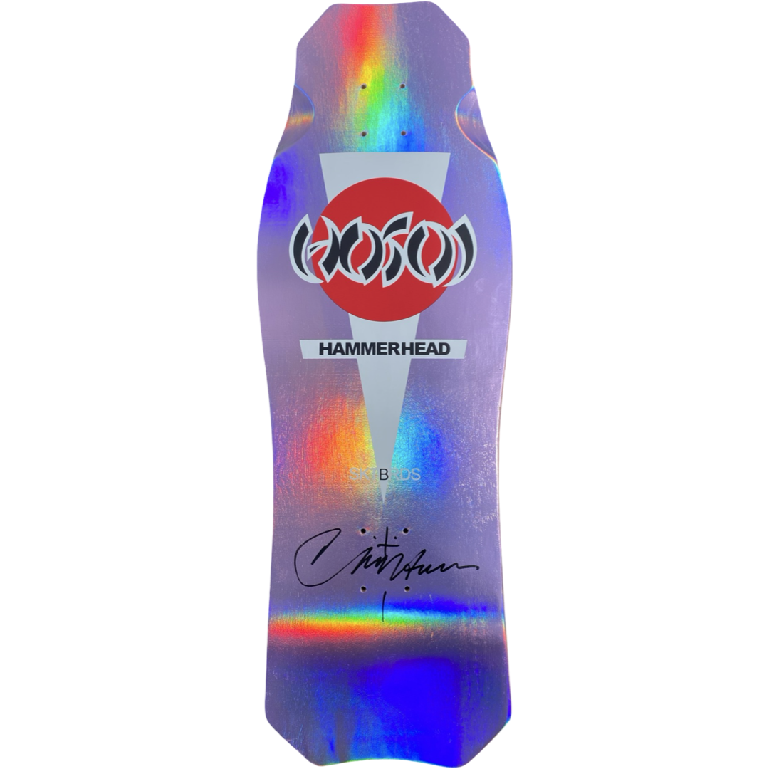 Hosoi O.G. Hammerhead Light Pink Easter Foil Limited Signed Deck