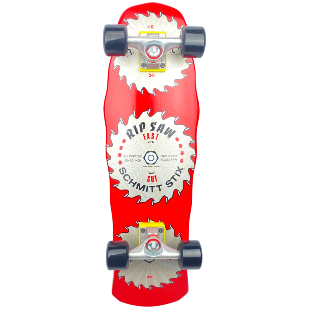 Schmitt Stix Ripsaw Mini Cruiser Complete Red - 8.75