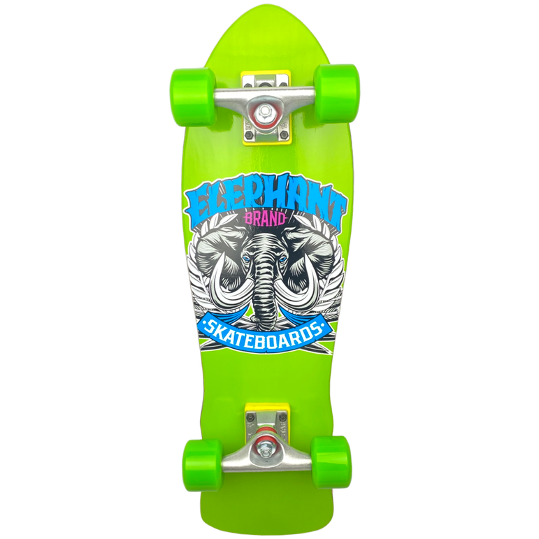 Elephant Brand Street Axe Mini Cruiser Complete Green - 8.25"x28"