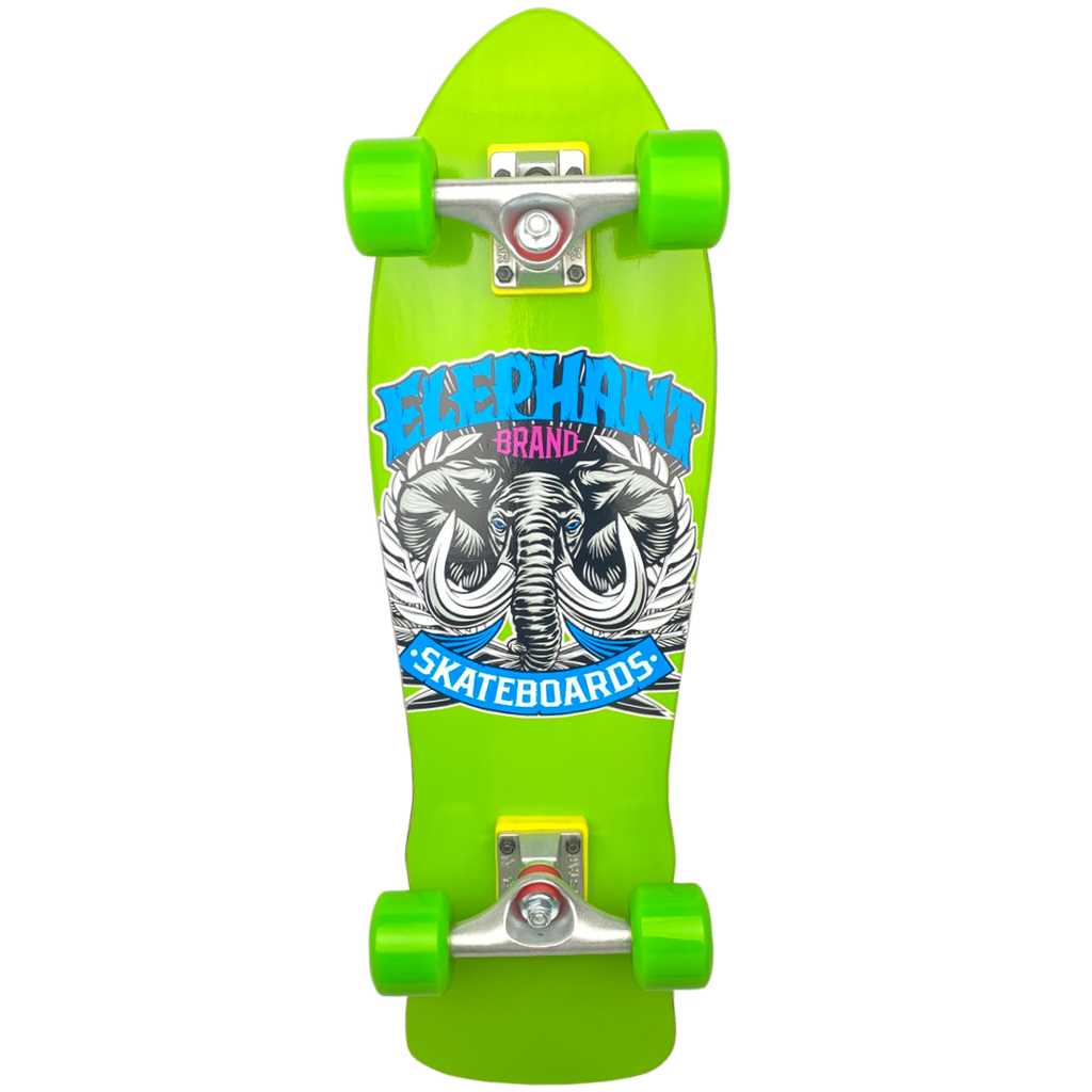 Elephant Brand Street Axe Mini Cruiser Complete Green - 8.25 Elephant Brand Street Axe Mini Cruiser Complete Green - 8.25