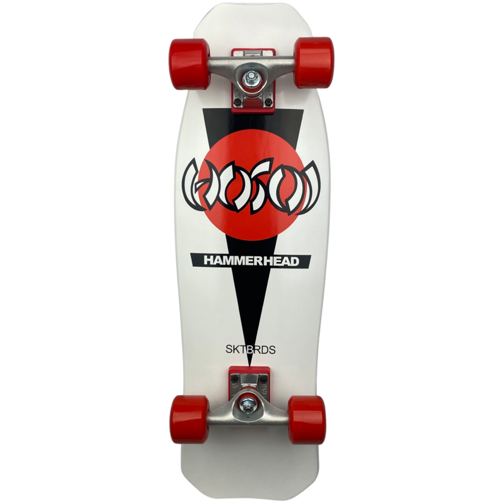 Hosoi Skateboards Hammerhead Mini Cruiser Complete White – 8.5