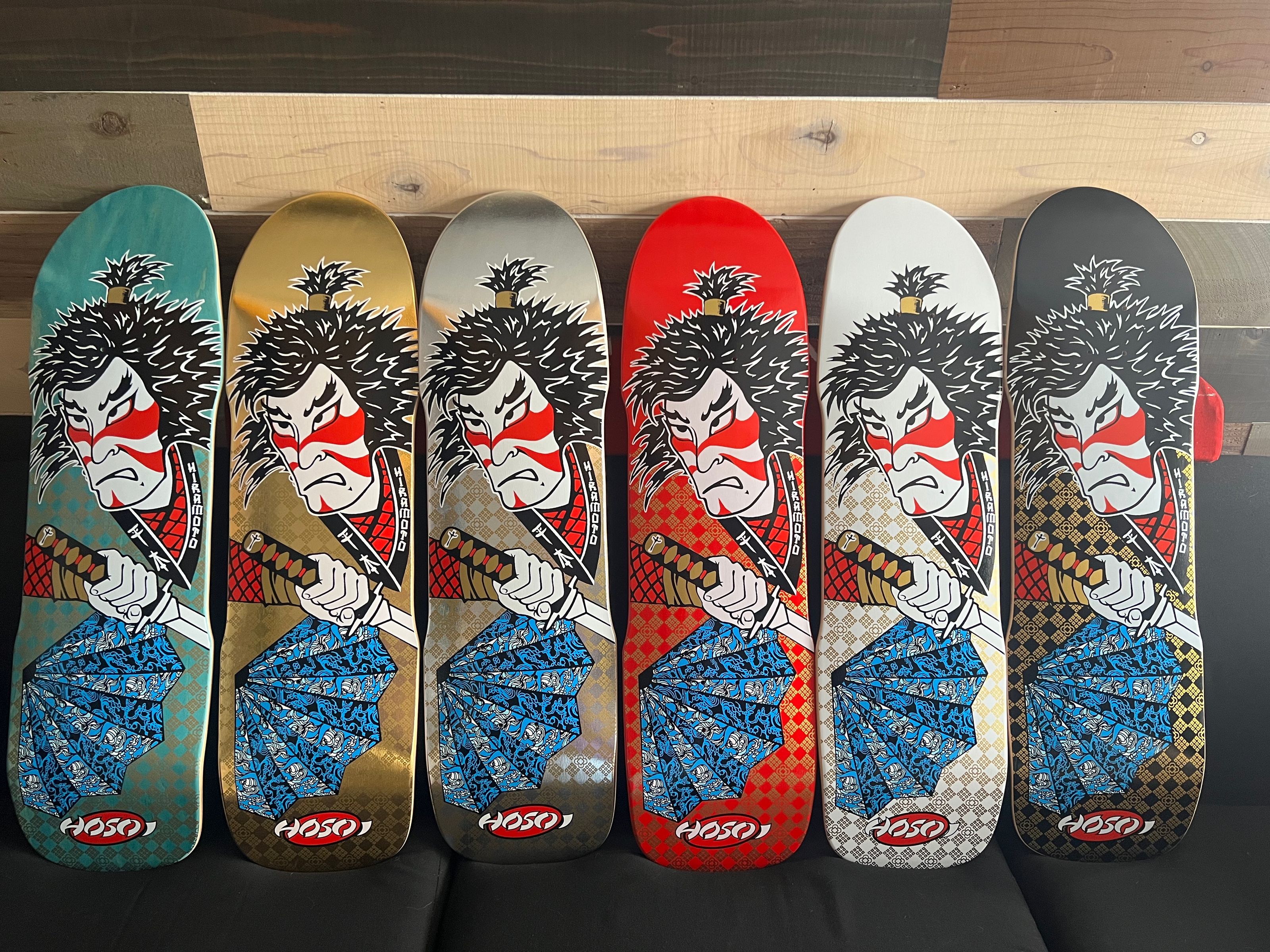 Hosoi Skateboards- Lonny Hiramoto Samurai Deck 9