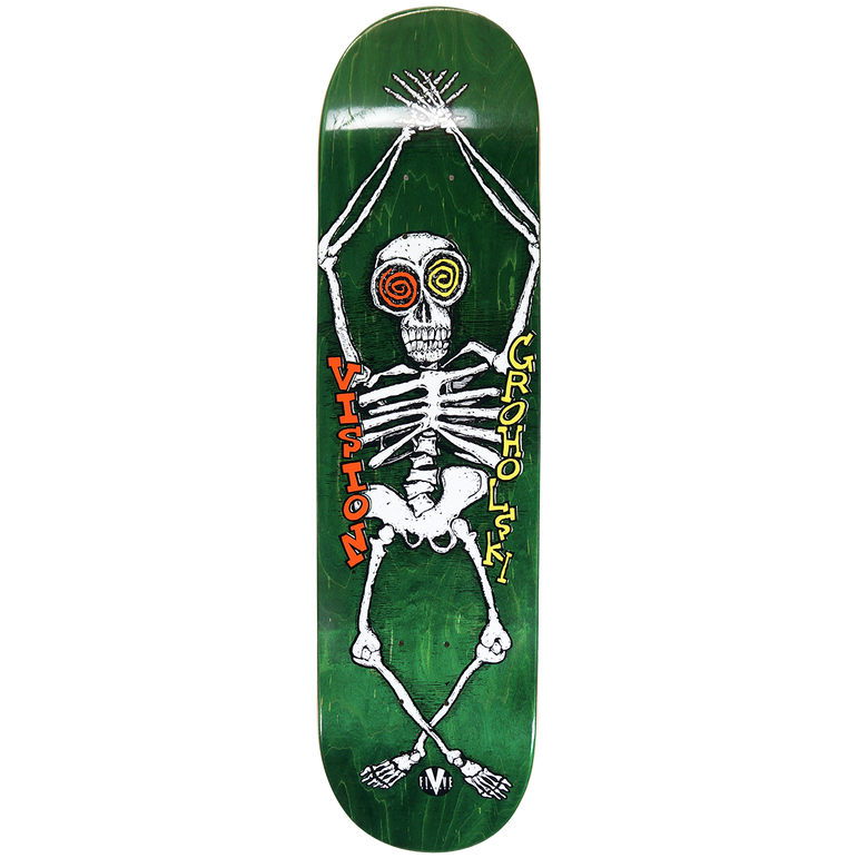 Vision Groholski Skeleton Popsicle Shape Deck– 8", 8.25", 8.5"