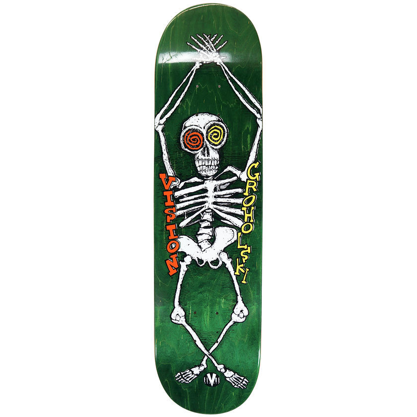 Vision Groholski Skeleton Popsicle Shape Deck– 8", 8.25", 8.5"