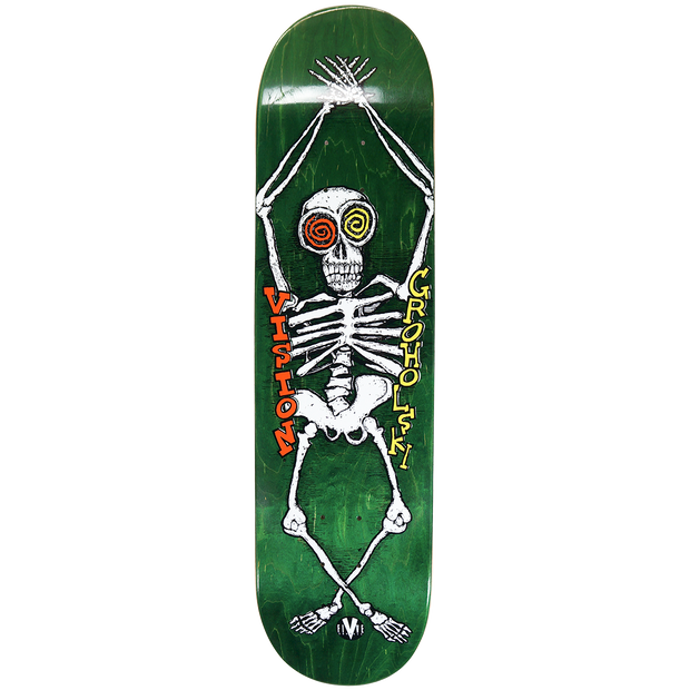 Vision Groholski Skeleton Popsicle Shape Deck– 8", 8.25", 8.5"