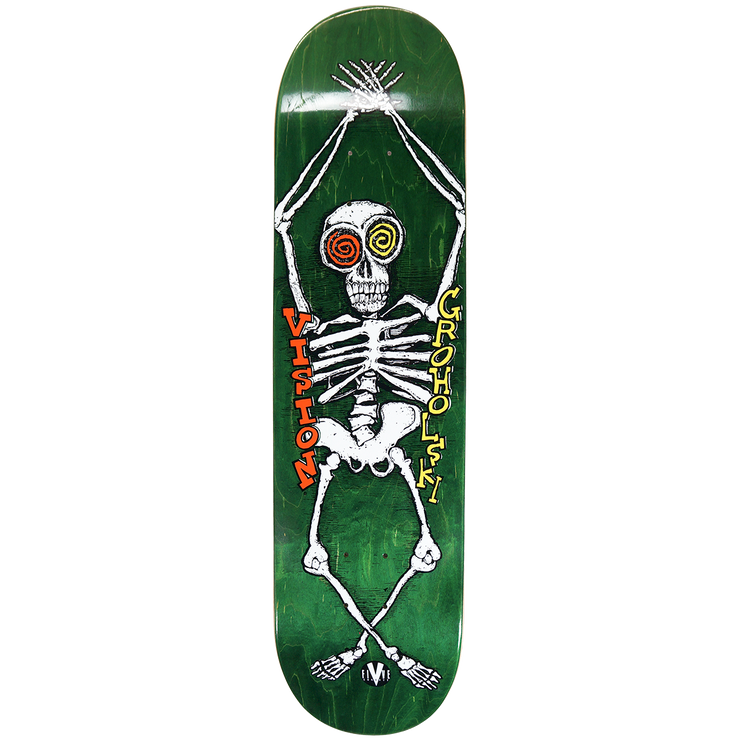 Vision Groholski Skeleton Popsicle Shape Deck– 8", 8.25", 8.5"