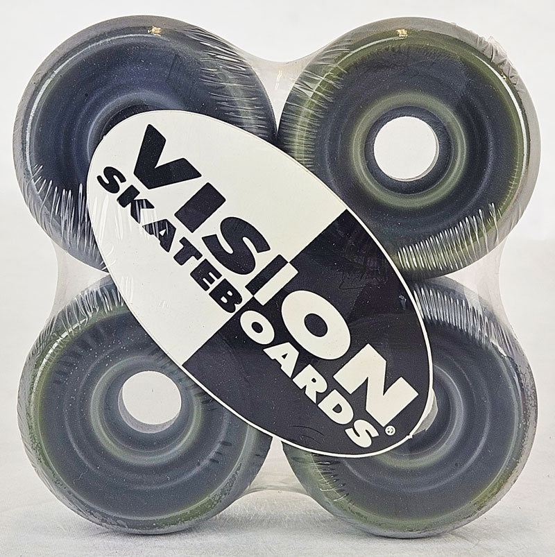 Sale Hurricane 64mm Blank Wheels - Grey/green blended NOS