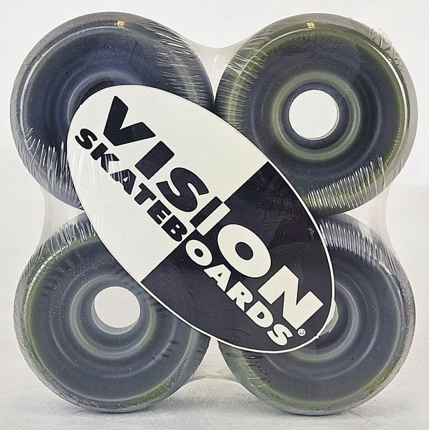 Sale Hurricane 64mm Blank Wheels - Grey/green blended NOS