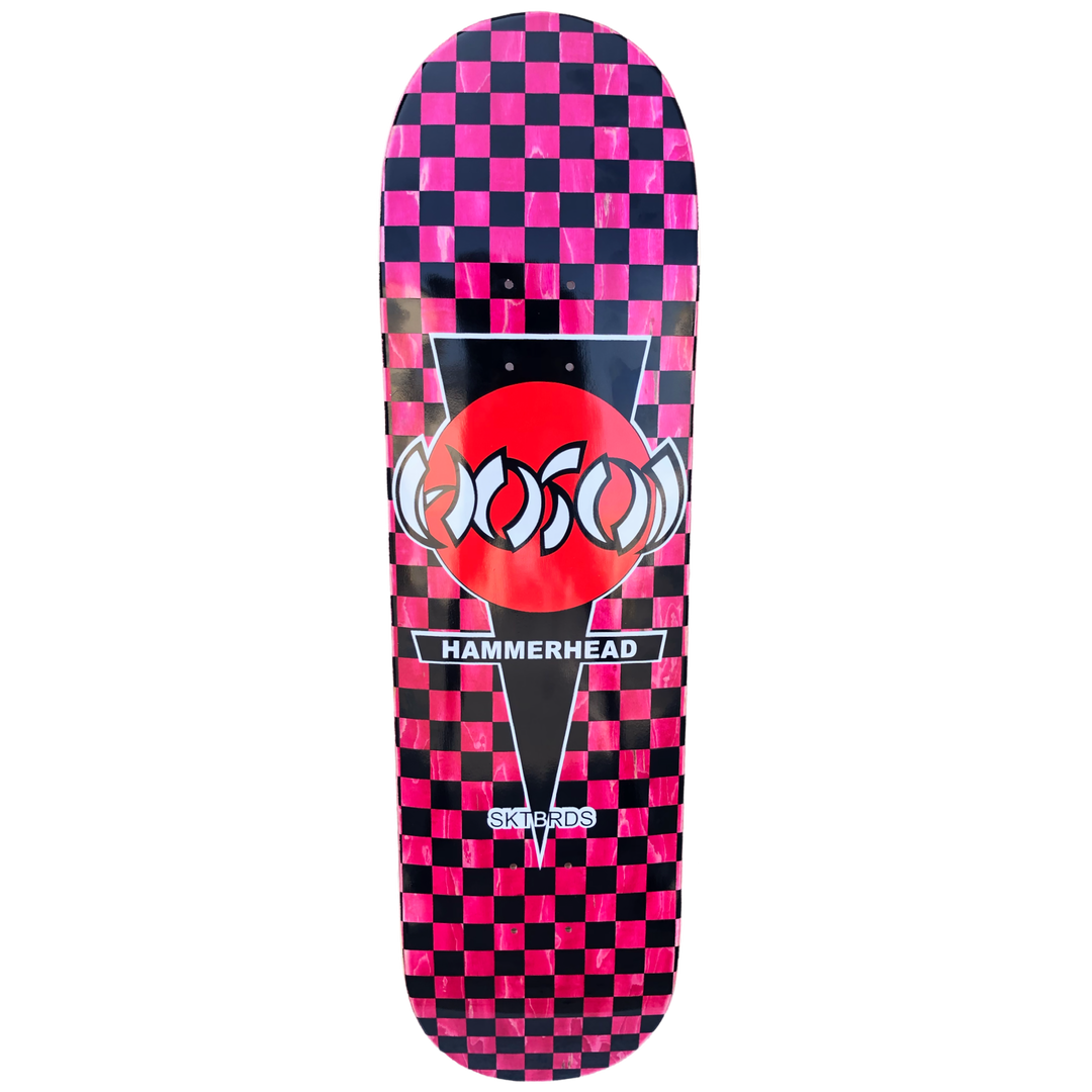 Hosoi Hammerhead Checkerboard Deck - Popsicle Shape – Select Skate Hosoi Hammerhead Checkerboard Deck - Popsicle Shape – Select Skate