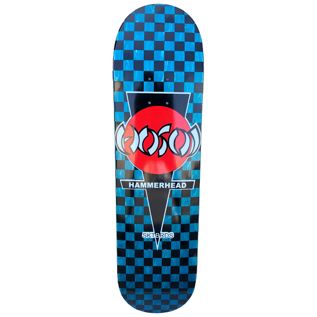 Hosoi Hammerhead Checkerboard Deck - Popsicle Shape – Select Skate