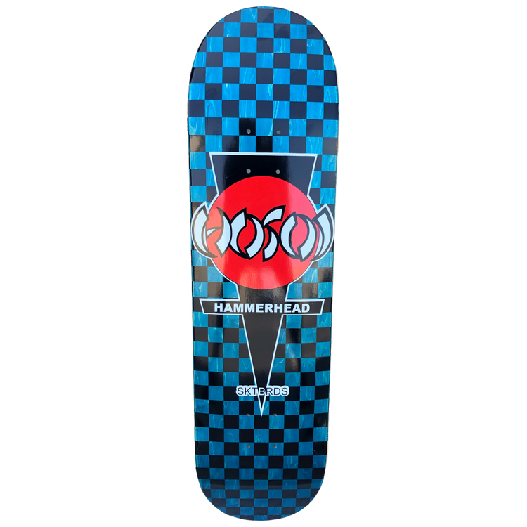 Hosoi Hammerhead Checkerboard Deck - Popsicle Shape – Select Skate