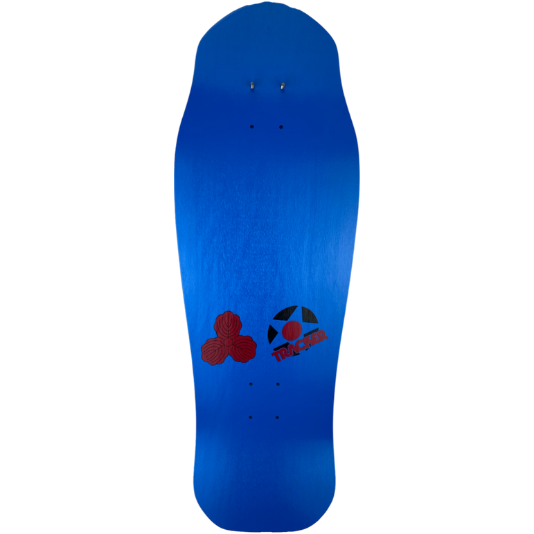 Tracker SIGNED Lester Kasai Oak Leaf- Blue Deck- 10 3/8