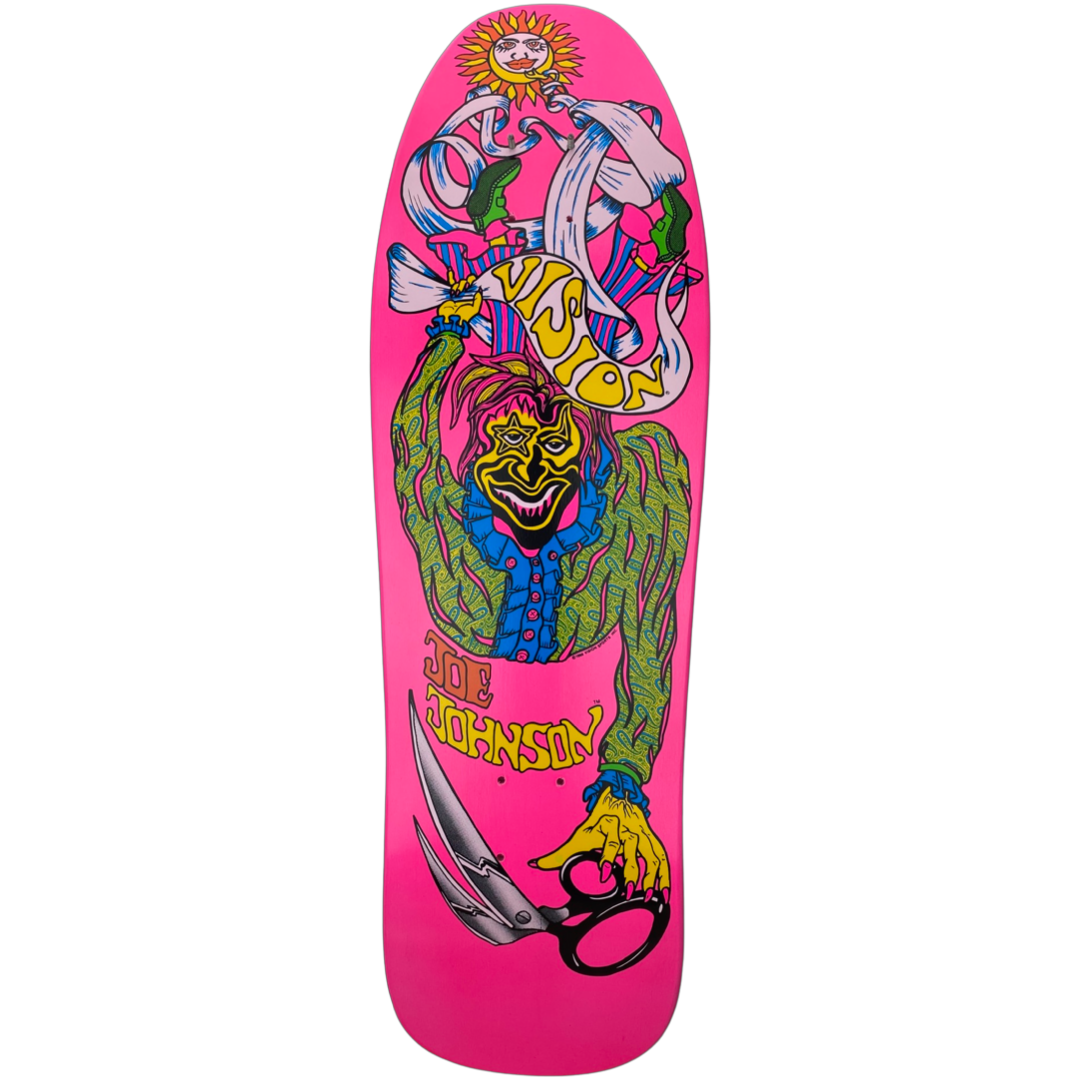 スーパープロフェショナル　エックスエル　コラボ　ジョイス　オリジナル　デザイン Vision Joe Johnson Scissors deck 9.5