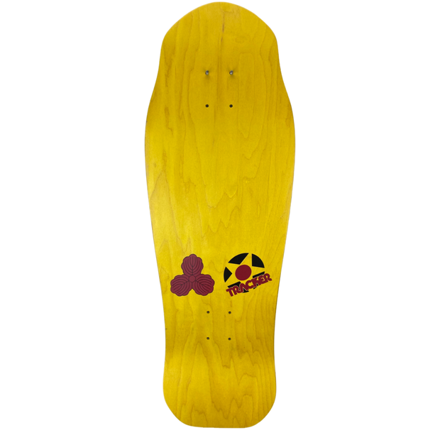 Tracker Lester Kasai Signed Oak Leaf Swirl -#56 Limited Deck - 10 3/8" x 30.5"