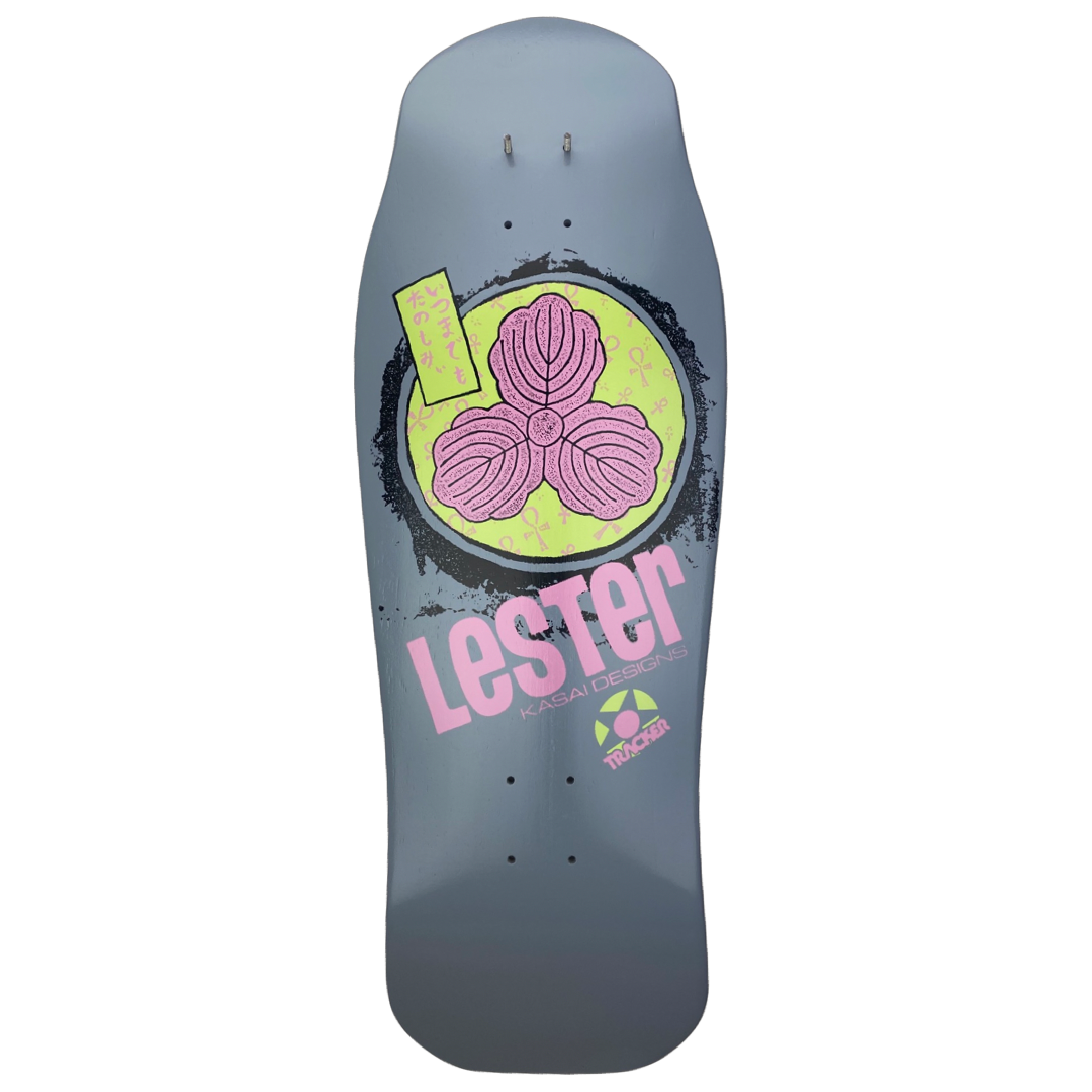 Tracker Deck Lester Kasai Oak Leaf Modern Concave - 10 3/8