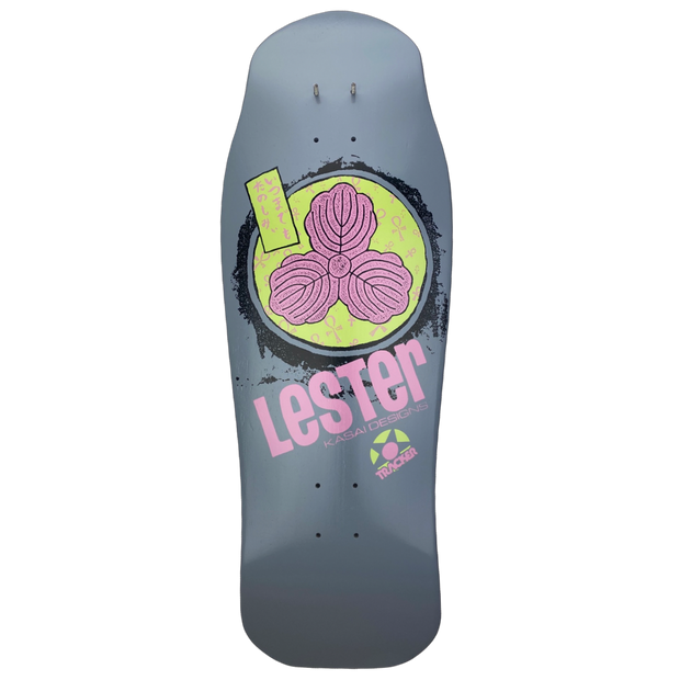 Tracker Deck Lester Kasai Oak Leaf Modern Concave - 10 3/8" x 30.5"