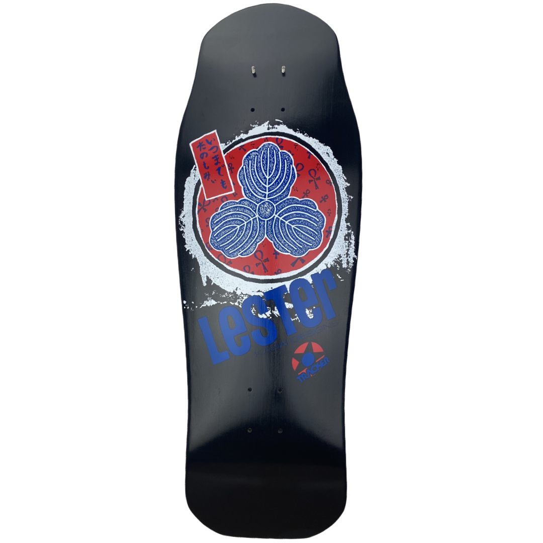 Tracker Deck Lester Kasai Oak Leaf Modern Concave - 10 3/8