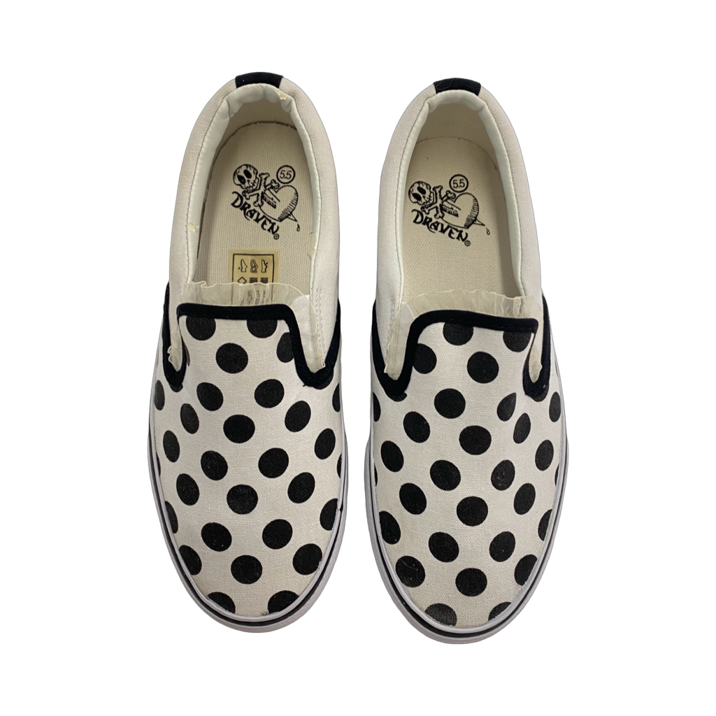 Draven Polkaholic Slip On Women's Shoes