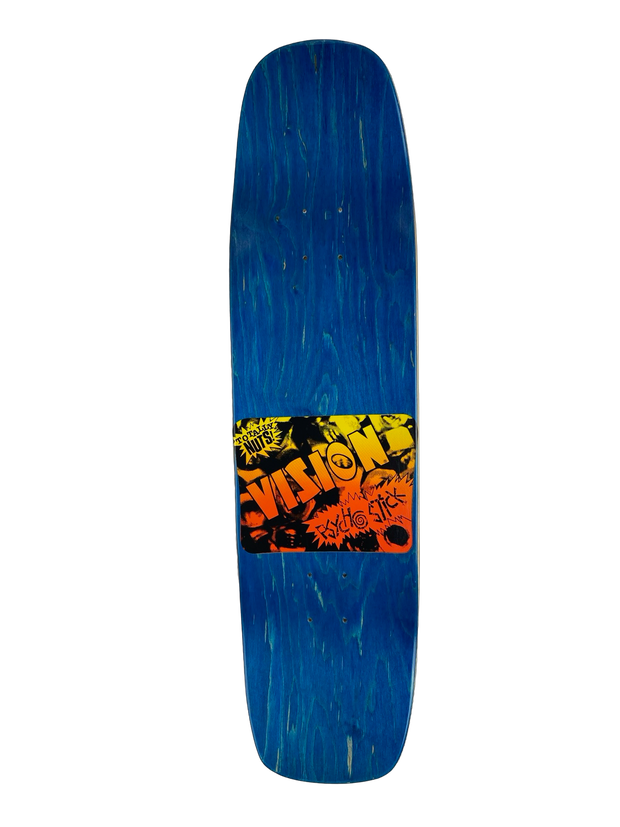 Vision Psycho Stick Swirl x Modern Shaped  Deck- 8.875"x32.75"