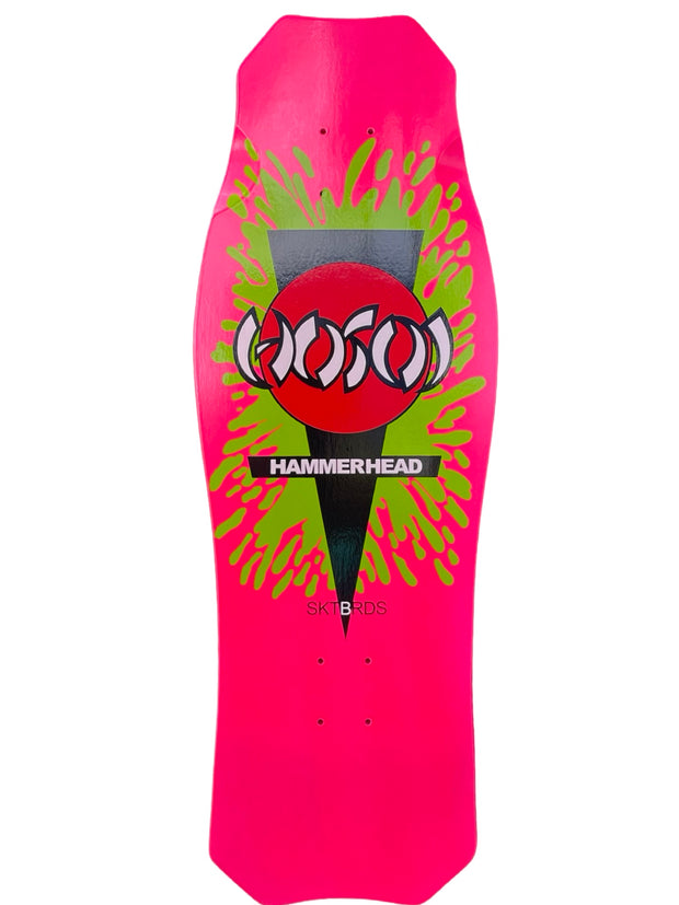 Hosoi Skateboards O.G. Hammerhead Splat Deck– 10.5" x 31"