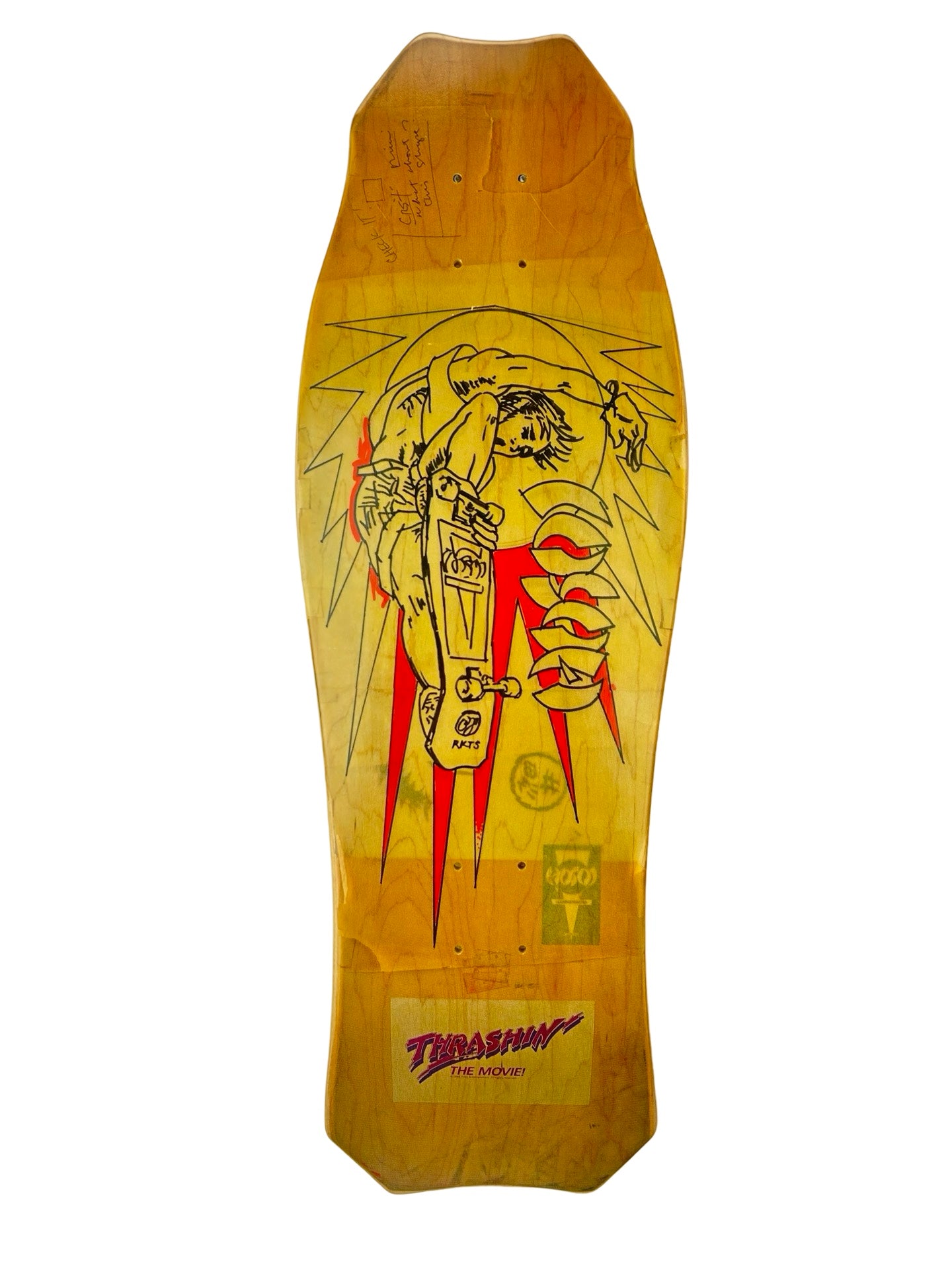 Hosoi Skateboards- Painted Air/Sketch Air/Dragon 3 Deck set