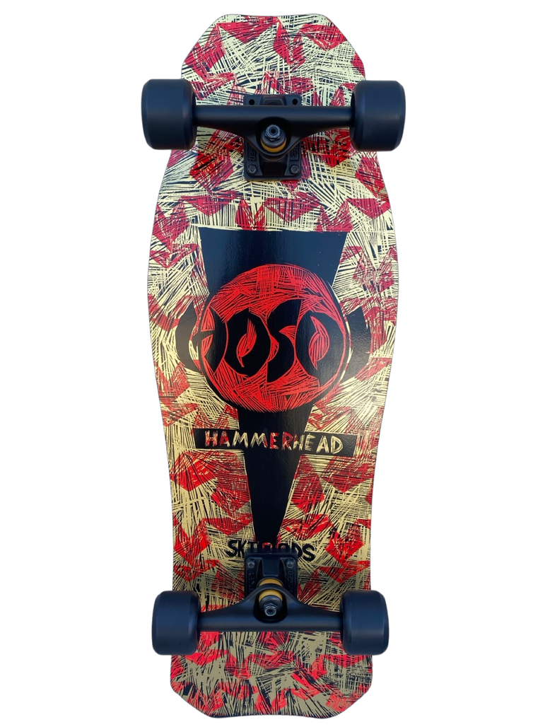Hosoi Skateboards x Sean Starwars O.G. Hammerhead WoodCut Complete– 10.5