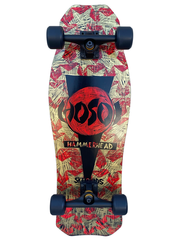 Hosoi Skateboards x Sean Starwars O.G. Hammerhead WoodCut Complete– 10.5"x31"