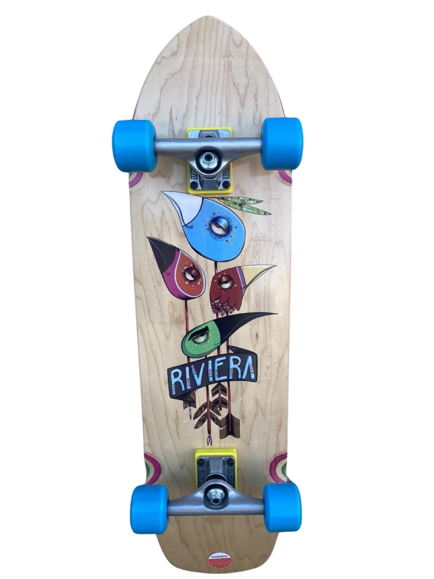 SALE Riviera Arrowhead Skateboard Complete- 8.75
