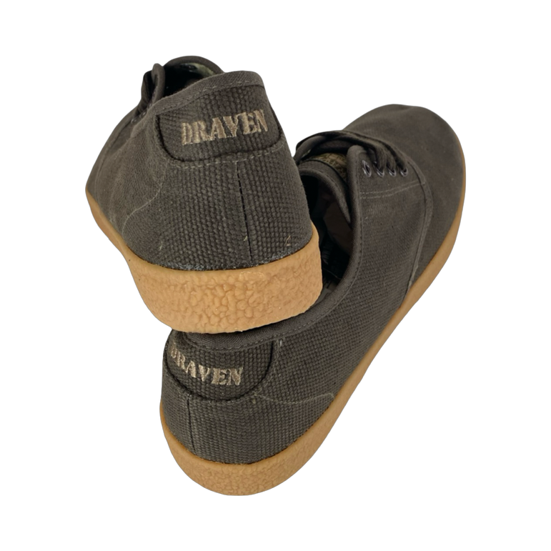 Draven Wayne Brown Canvas CVOs Men's Shoes