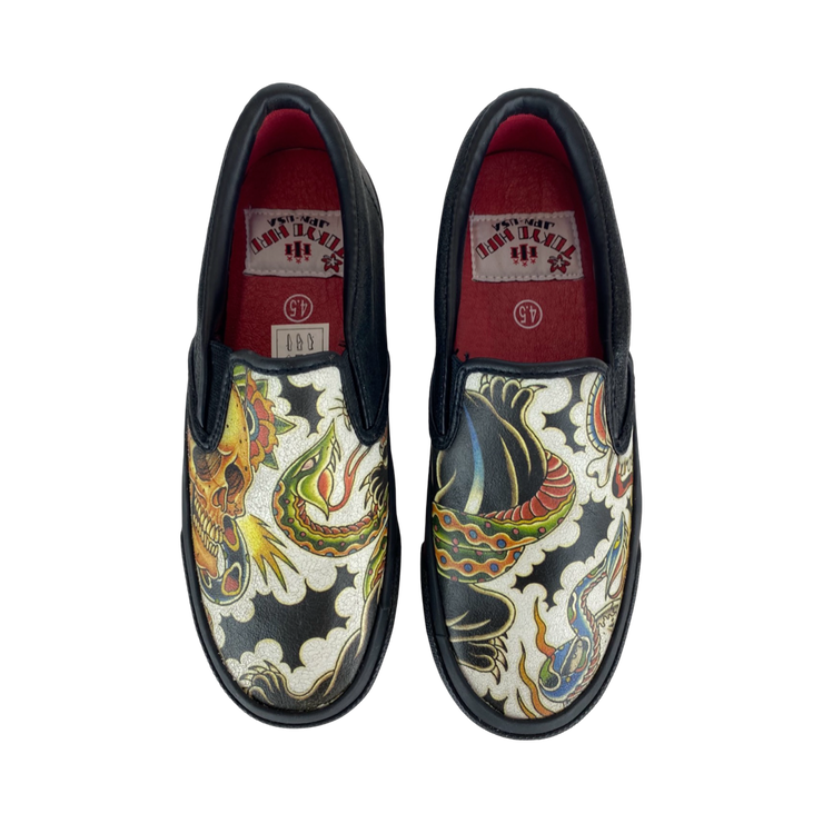 Draven Tokyo Hiro Tatakai Slip-Ons Men&
