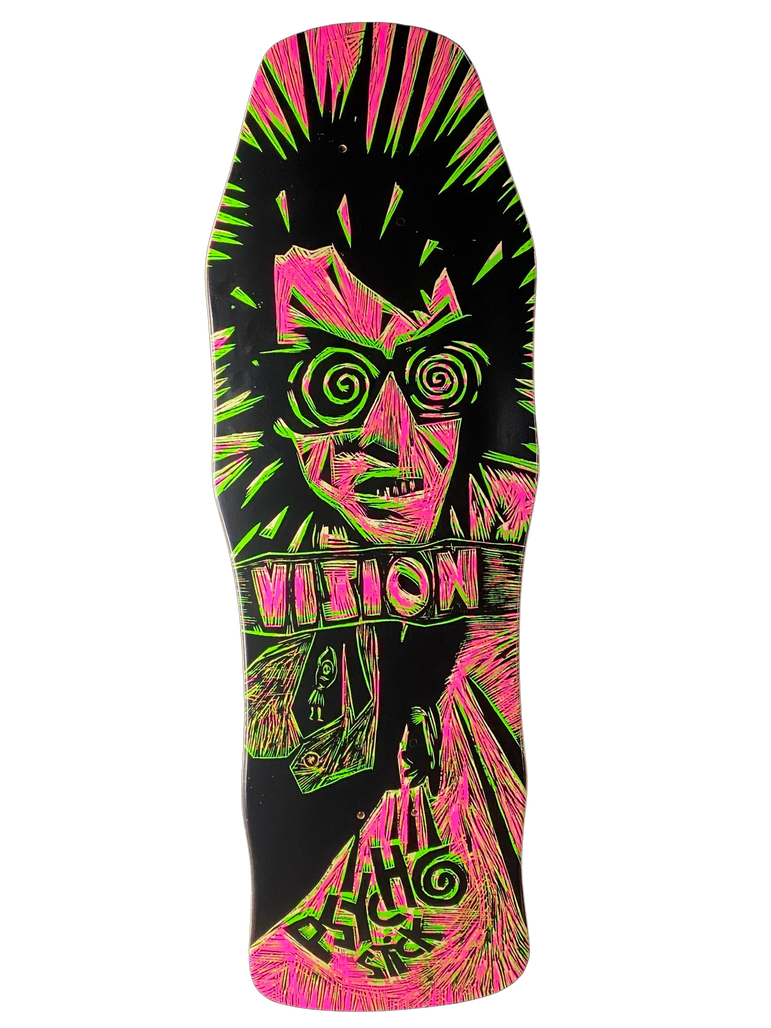 Vision Original Psycho Stick Deck-Woodcut Art by Sean Starwars - 10