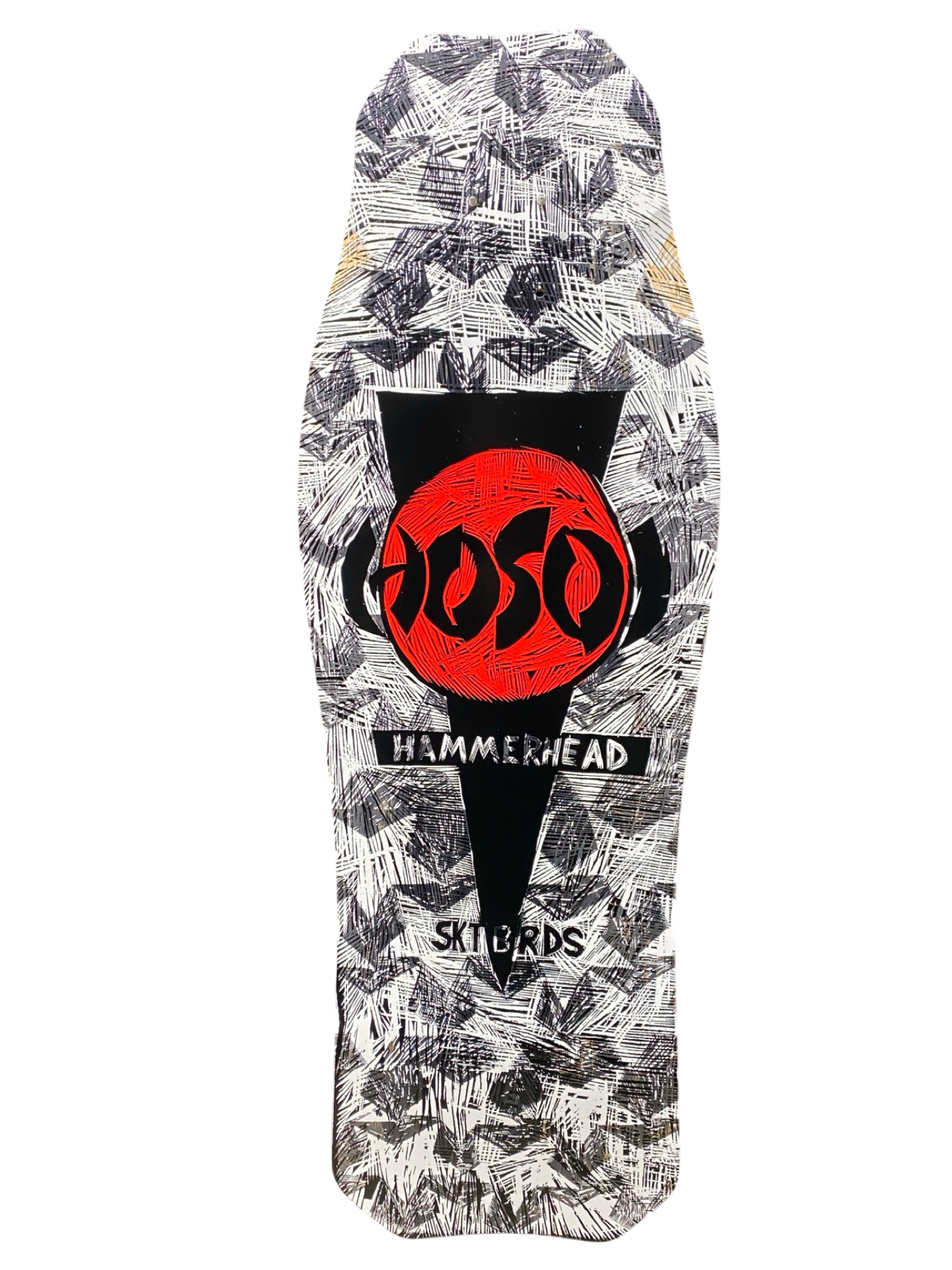 Hosoi Skateboards x Sean Starwars O.G. Hammerhead WoodCut Stars Deck– 10.5