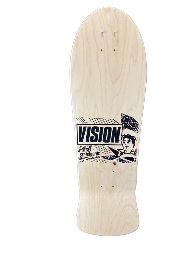 VISION ORIGINAL MG DECK-WOODCUT ART BY SEAN STARWARS- 10"x30"