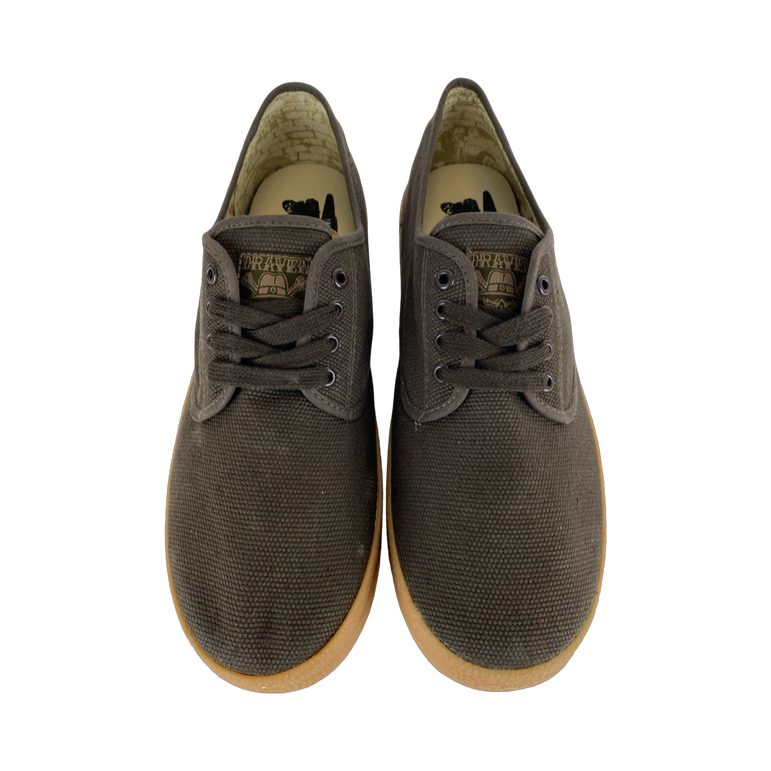 Draven Wayne Brown Canvas CVOs Men's Shoes